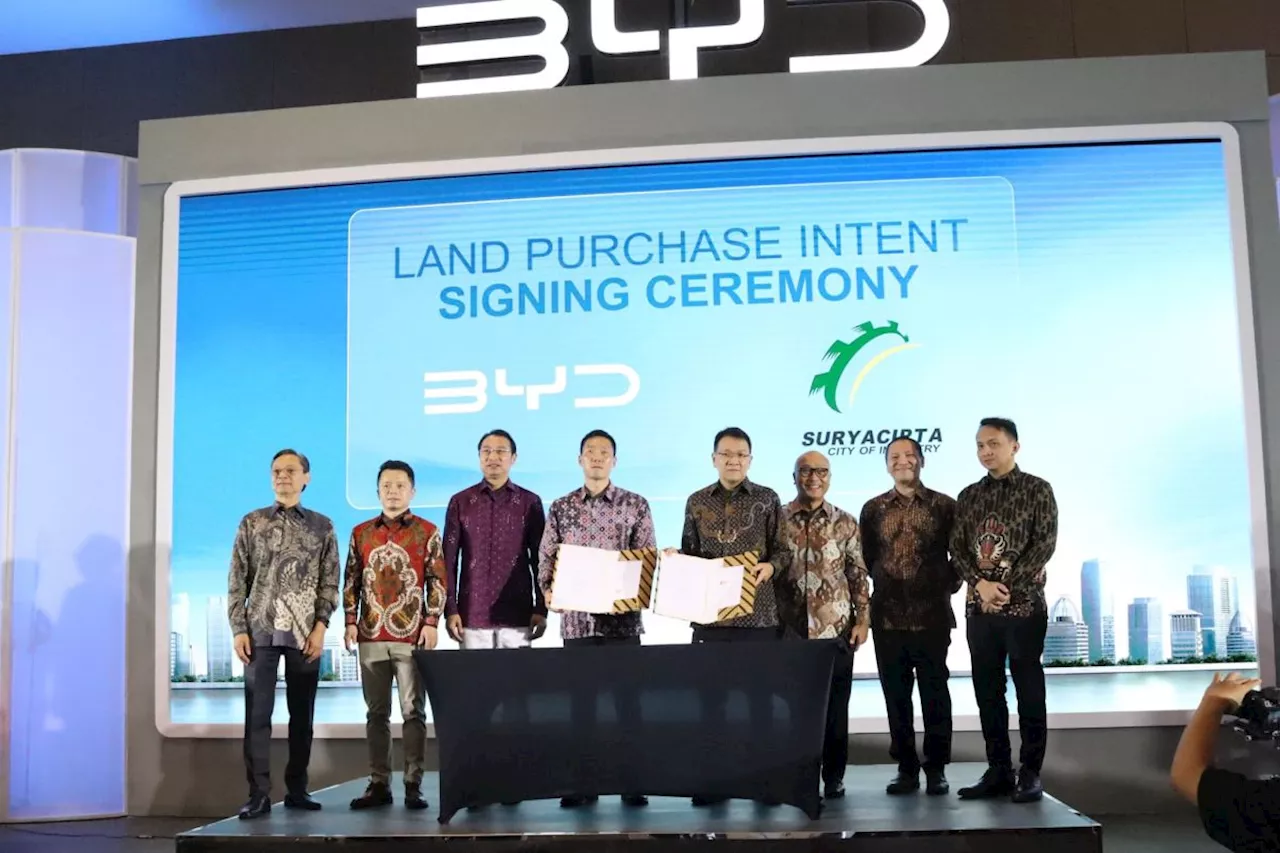 BYD jadi tenant terbesar pertama manufaktur EV di Subang Smartpolitan