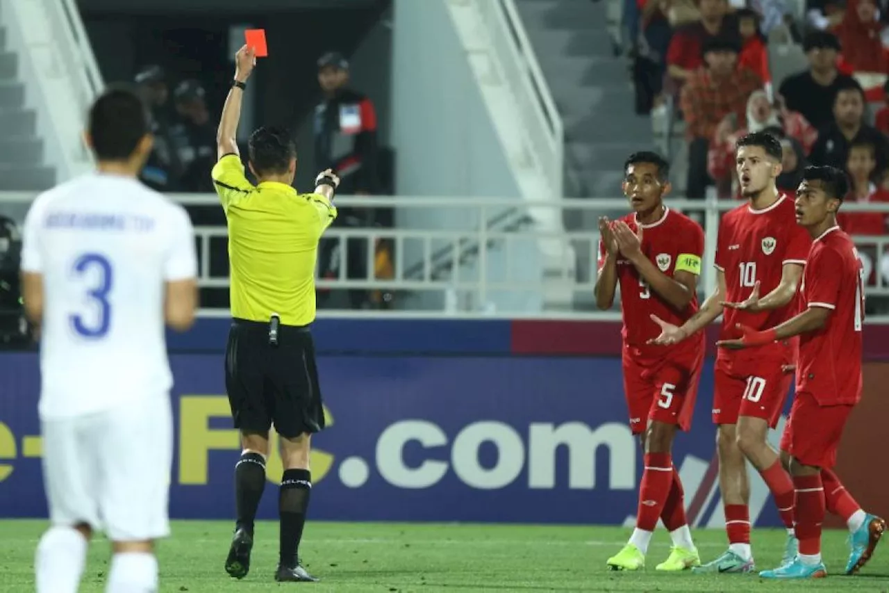 Instruktur wasit PSSI: Keputusan wasit Shen Yinhao tidak keliru