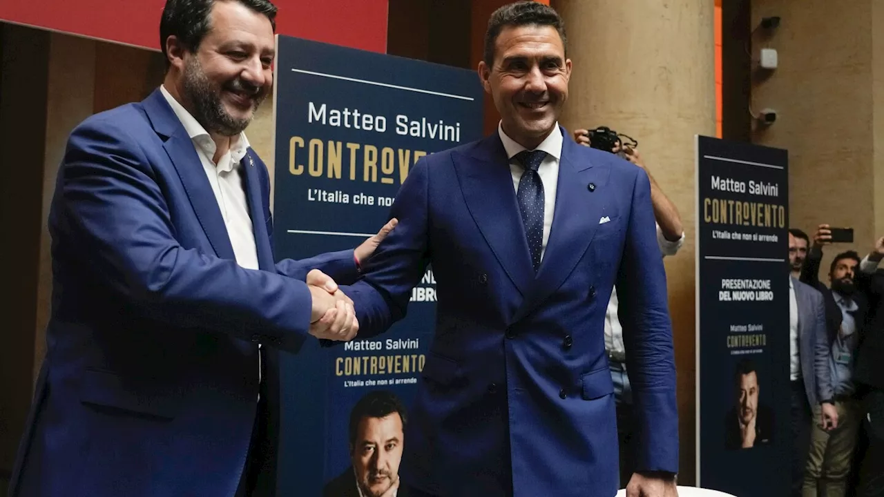 Italy's League party, low in polls, picks a provocative candidate for European Parliament election