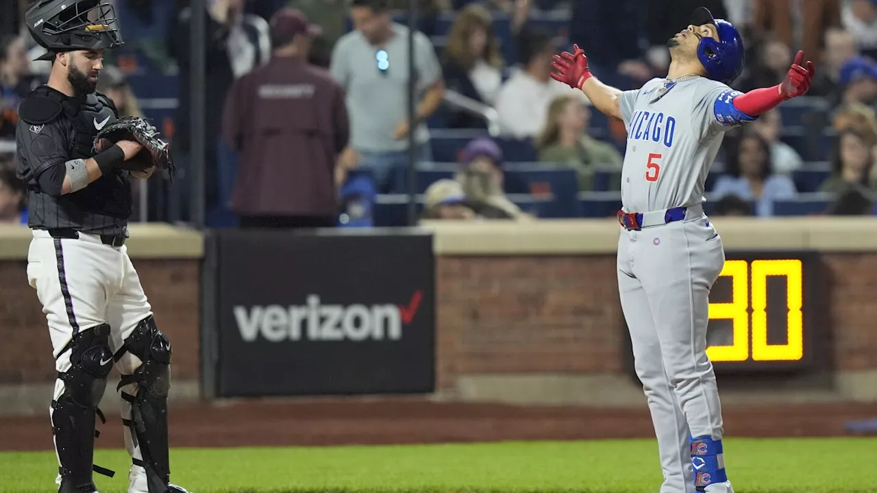 Morel hits tiebreaking HR off Díaz in 9th and Cubs top Mets 3-1 after spoiling Severino's no-hit bid