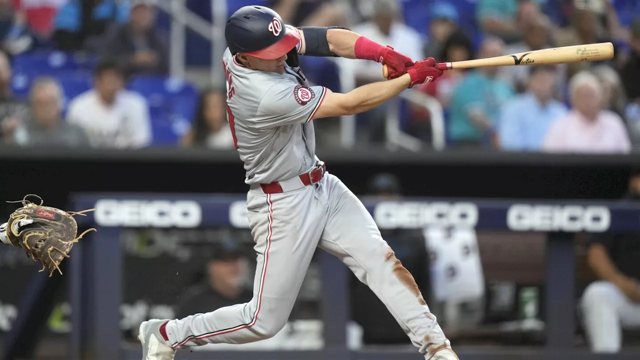 Nationals sweep the Marlins