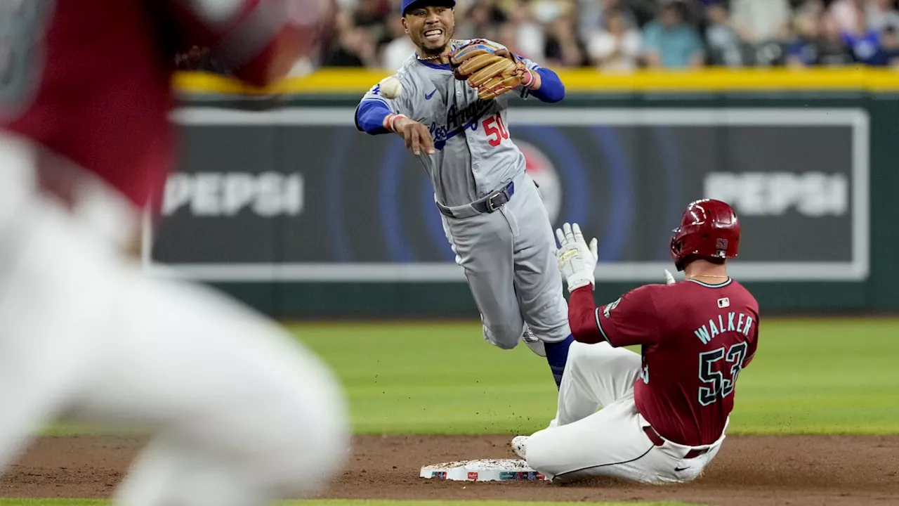 Rookie Andy Pages has 3 RBIs to continue hot start as Dodgers beat Diamondbacks 8-4