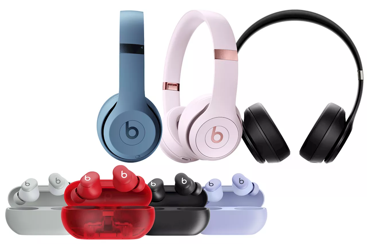 ロスレス再生に対応「Beats Solo 4」、Beats史上最小ケース「Beats Solo Buds」発表