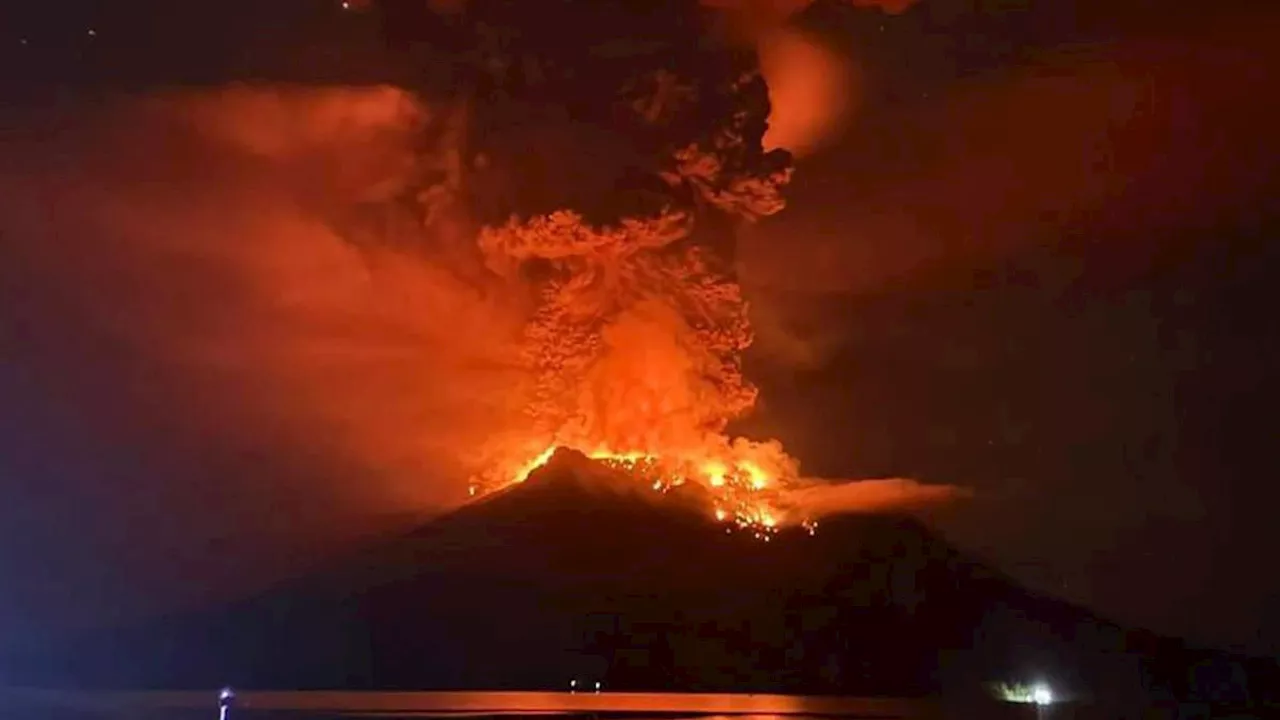 Höchste Alarmstufe: Vulkan in Indonesien erneut ausgebrochen