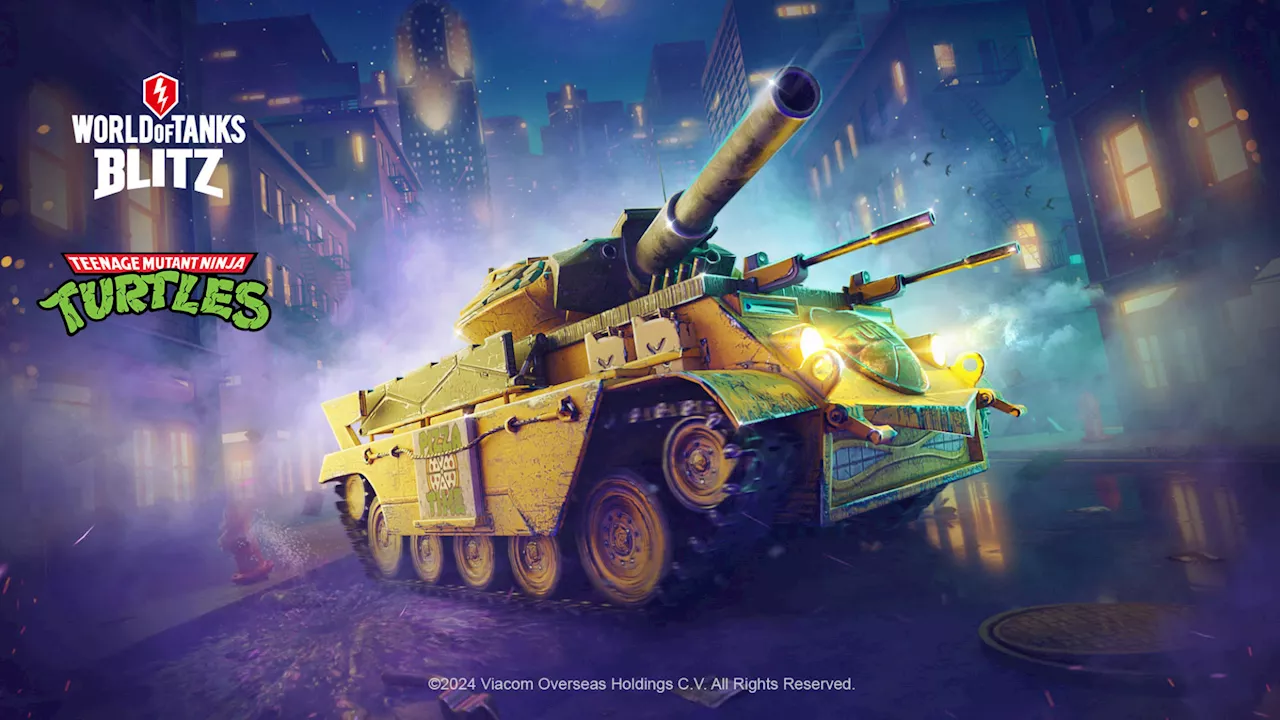 Teenage Mutant Ninja Turtles Joins World Of Tanks Blitz