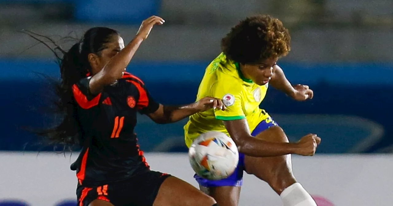 Colombia perdió su invicto ante Brasil: depende de resultados para ganar el Sudamericano