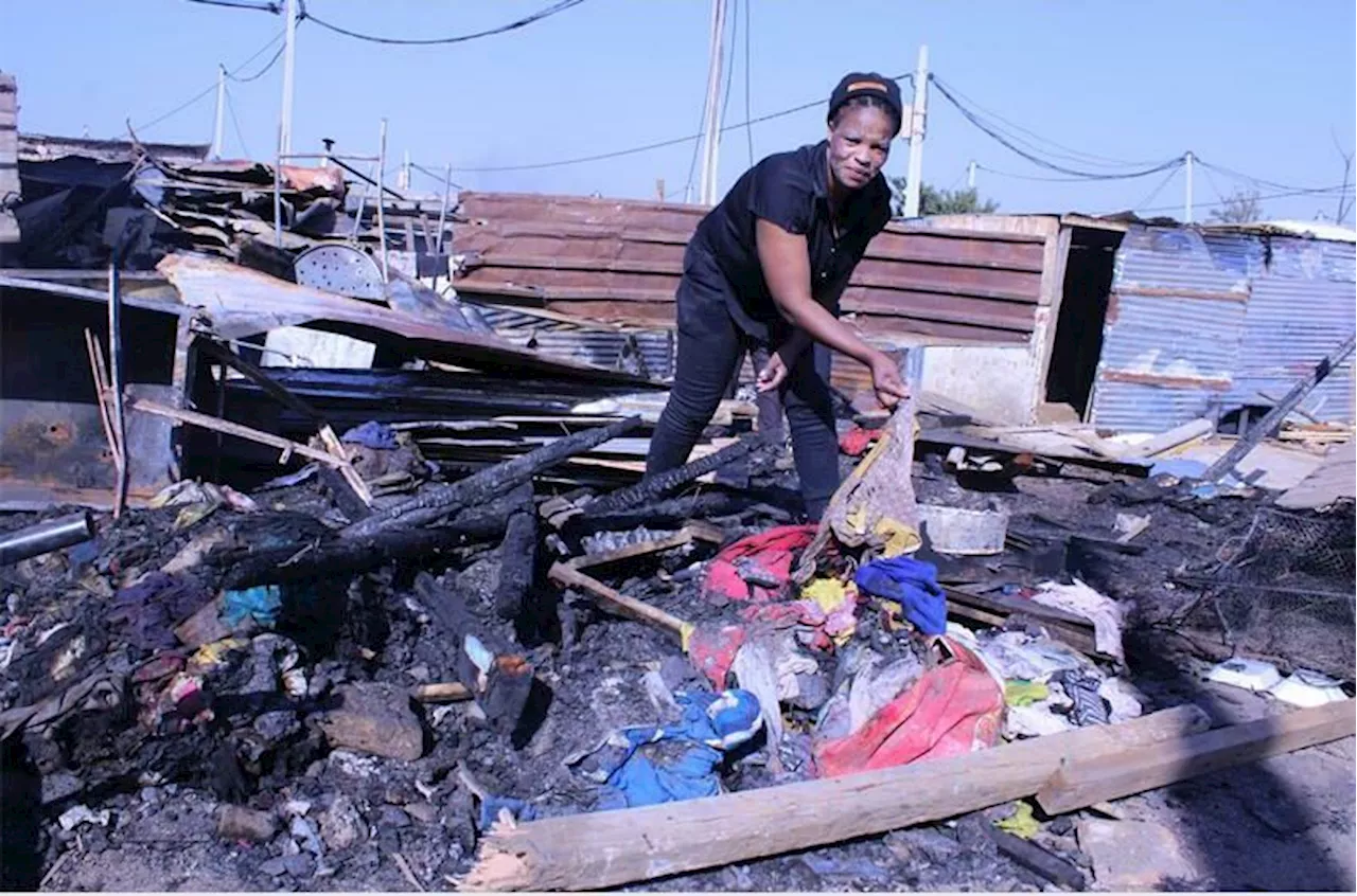 Fire devastates Ramaphosa residents