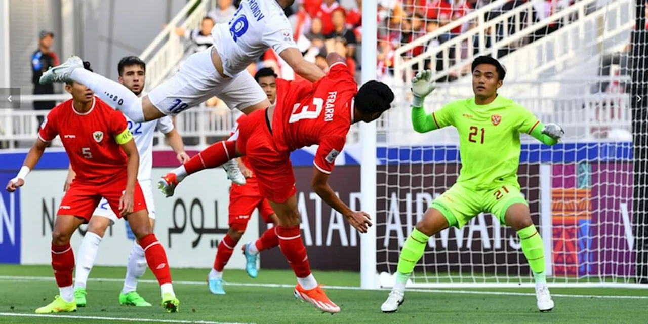 Jokowi Hibur Timnas Indonesia U-23 Usai Dikalahkan Uzbekistan: Jangan Menyerah, Garuda Muda!