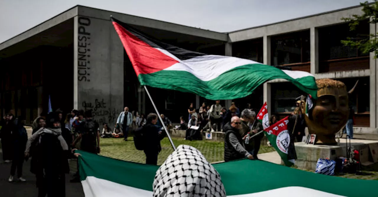 Pro-Palestinian Student Activists Blockade Universities Across France