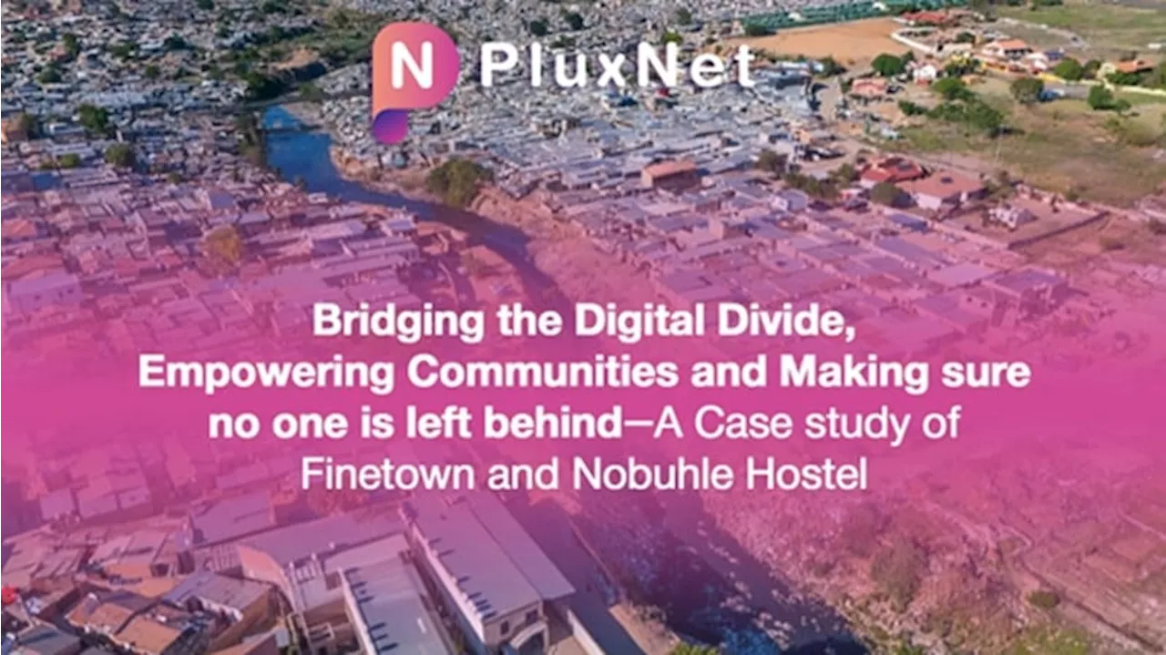 – Bridging the digital divide, empowering communities, and making sure no one is left behind