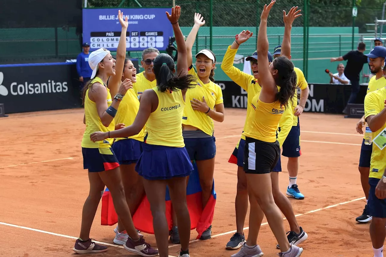 Colombia ya tiene rival en los Play-offs de la Billie Jean King Cup