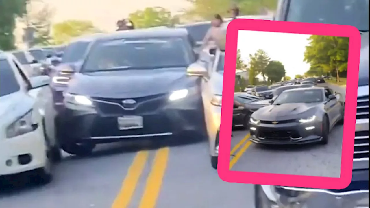 Toyota Camry Driver Wrecks Havoc Hitting Several Cars In Frantic Escape