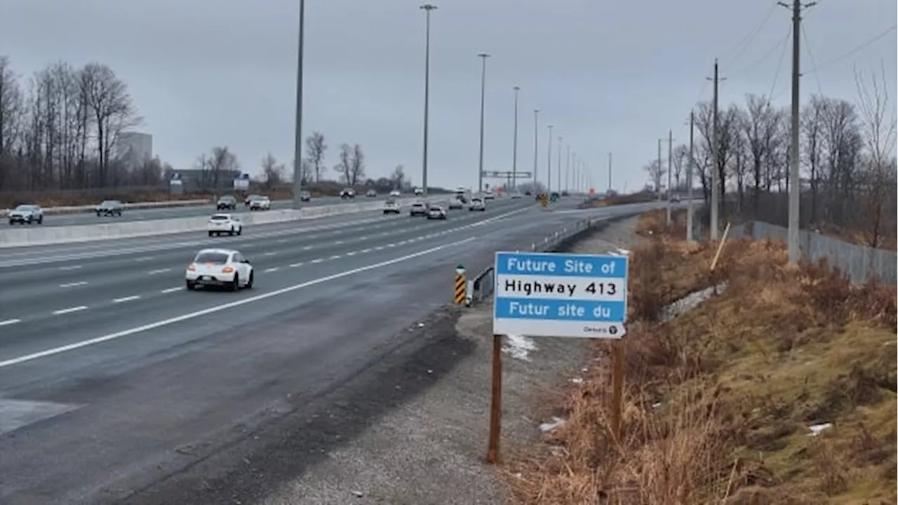 Highway 413 construction to start in 2025