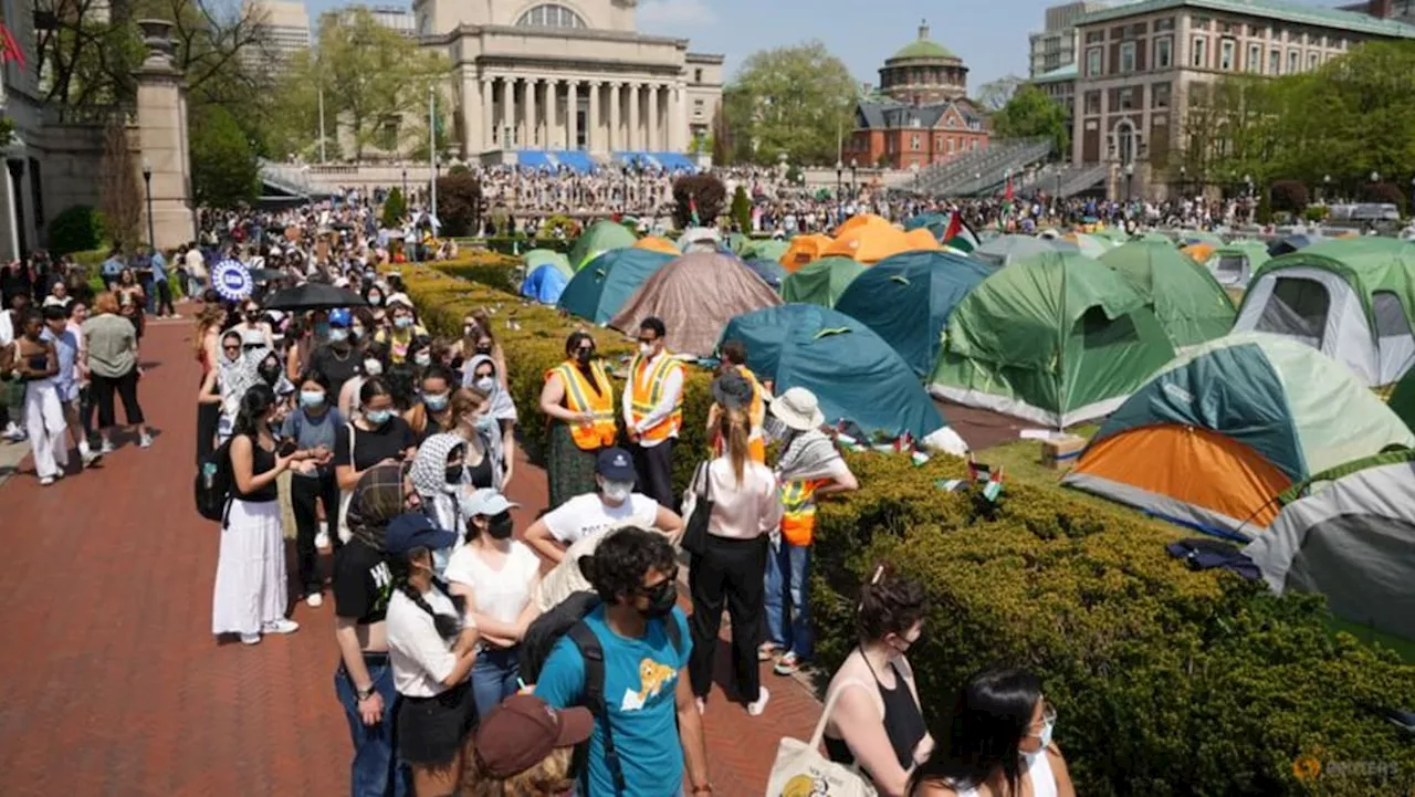 Columbia suspends pro-Palestinian protesters after encampment talks stall