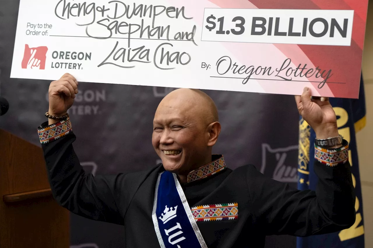 Oregon man battling cancer claims $1.3 billion Powerball prize