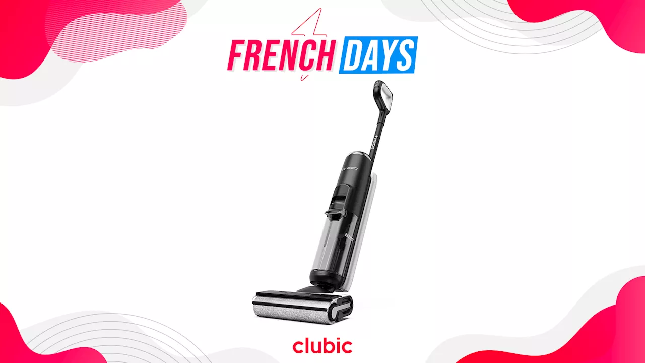  120€ sur l'aspirateur laveur Tineco Floor One S6 pendant les French Days