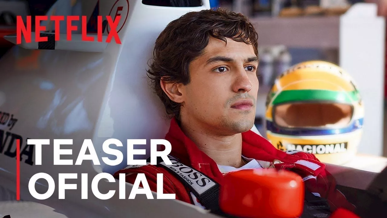 Gabriel Leone é Ayrton Senna em nova minissérie da Netflix; assista ao teaser