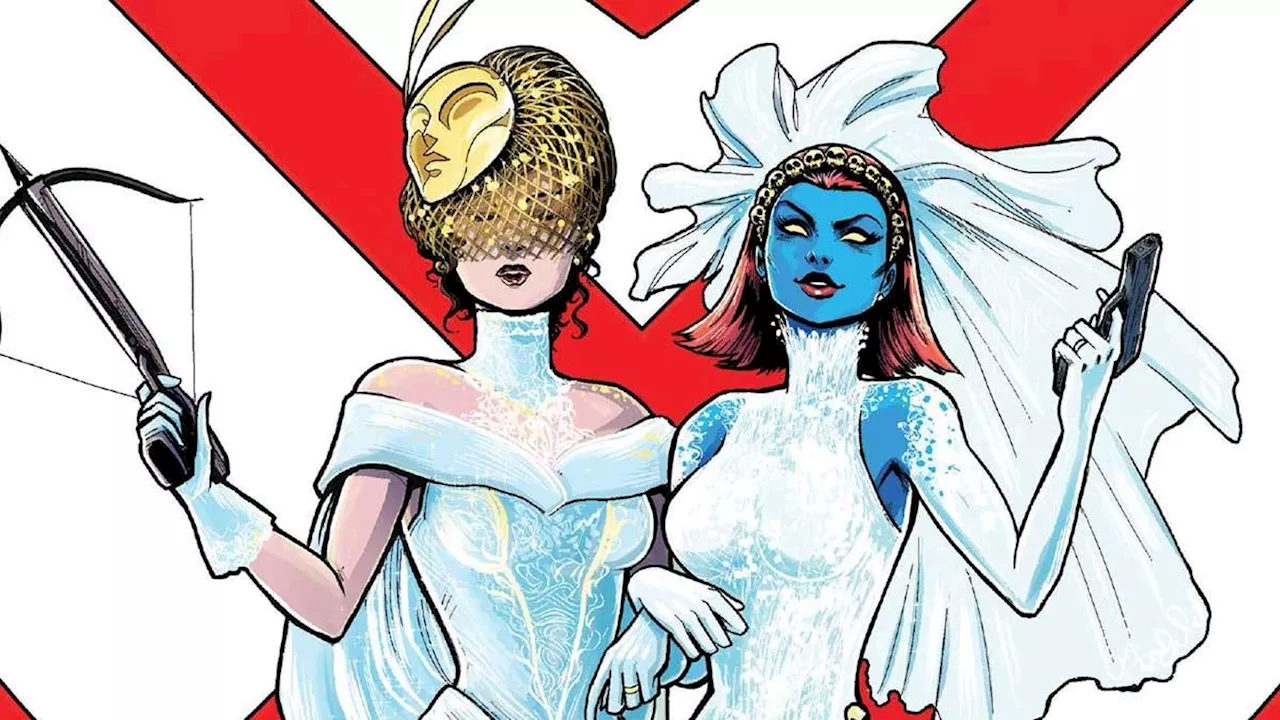 Marvel Reveals New Look at Mystique and Destiny's Wedding