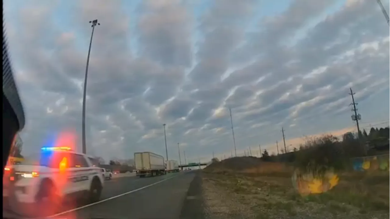 Video of wrong-way police chase on Hwy. 401