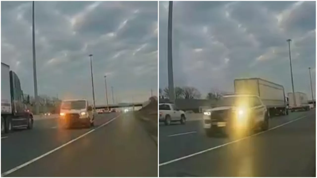 Video captures deadly wrong-way police chase on Highway 401 in Ontario