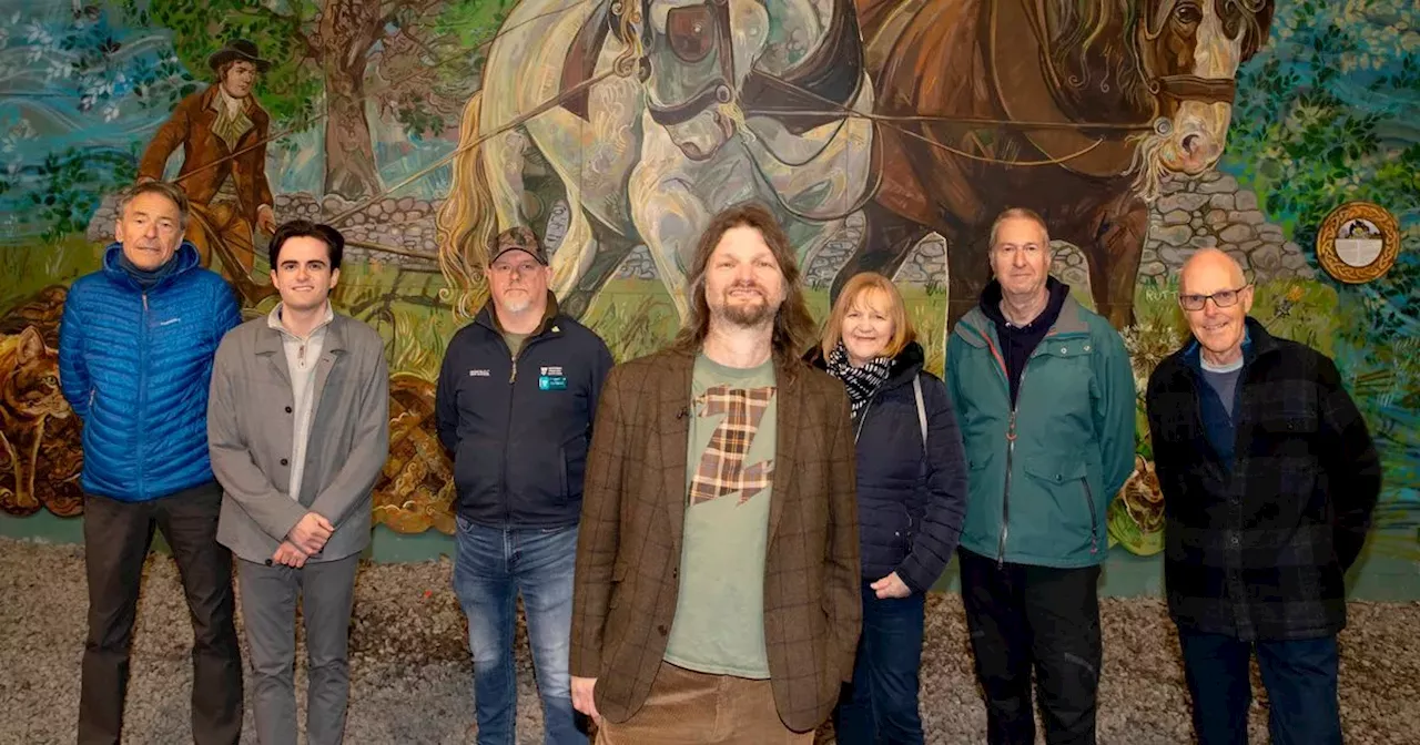 Alloway Rail tunnel makeover features National Bard Robert Burns