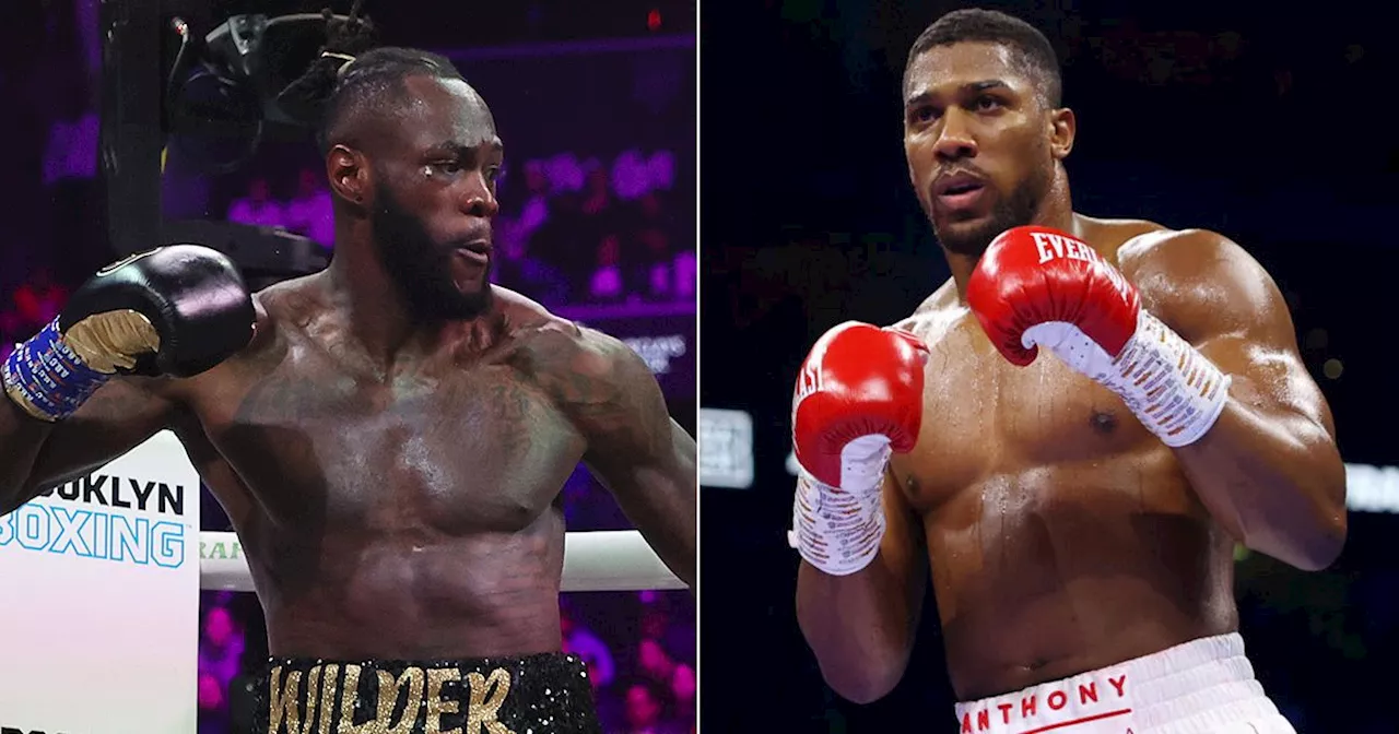 Anthony Joshua's fight plan laid bare as Deontay Wilder misses out