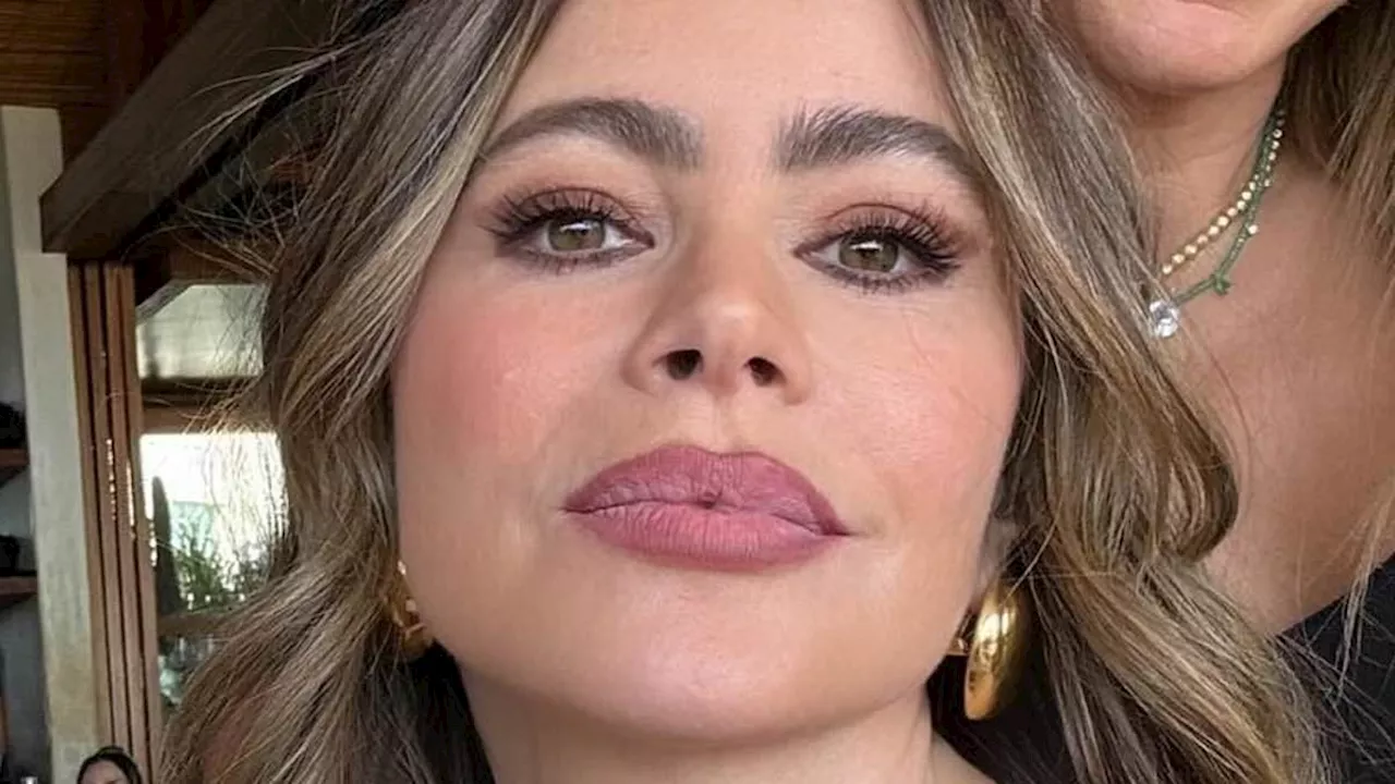 Sofia Vergara, 51, shares grisly photo of the scar on her knee from 'major' surgery... after talking...