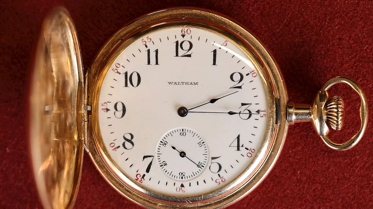 Auction house hits back in row over sale of gold pocket watch recovered from the body of the richest...