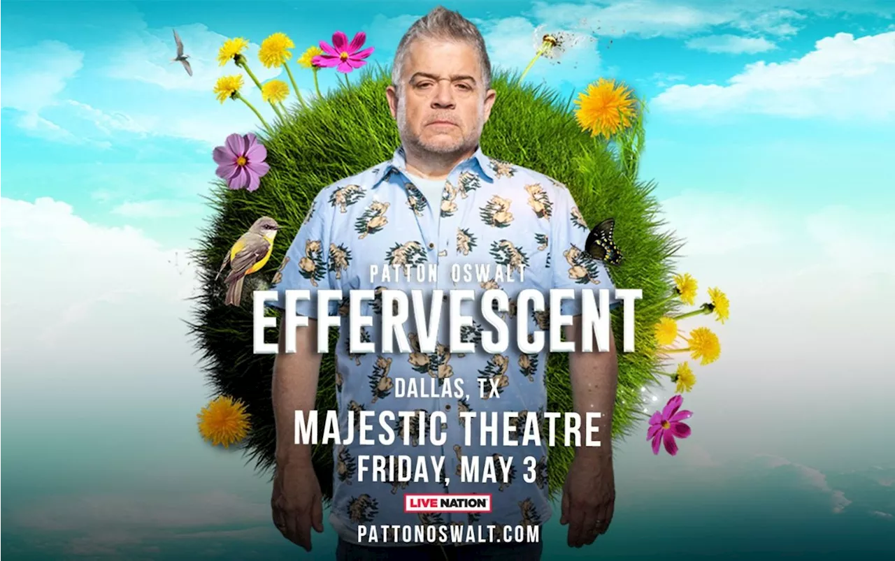 Win 2 Tickets to Patton Oswalt!