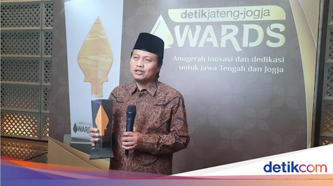 Kata Gus Yusuf Usai Terima Penghargaan Akselerator Pesantren Entrepreneur