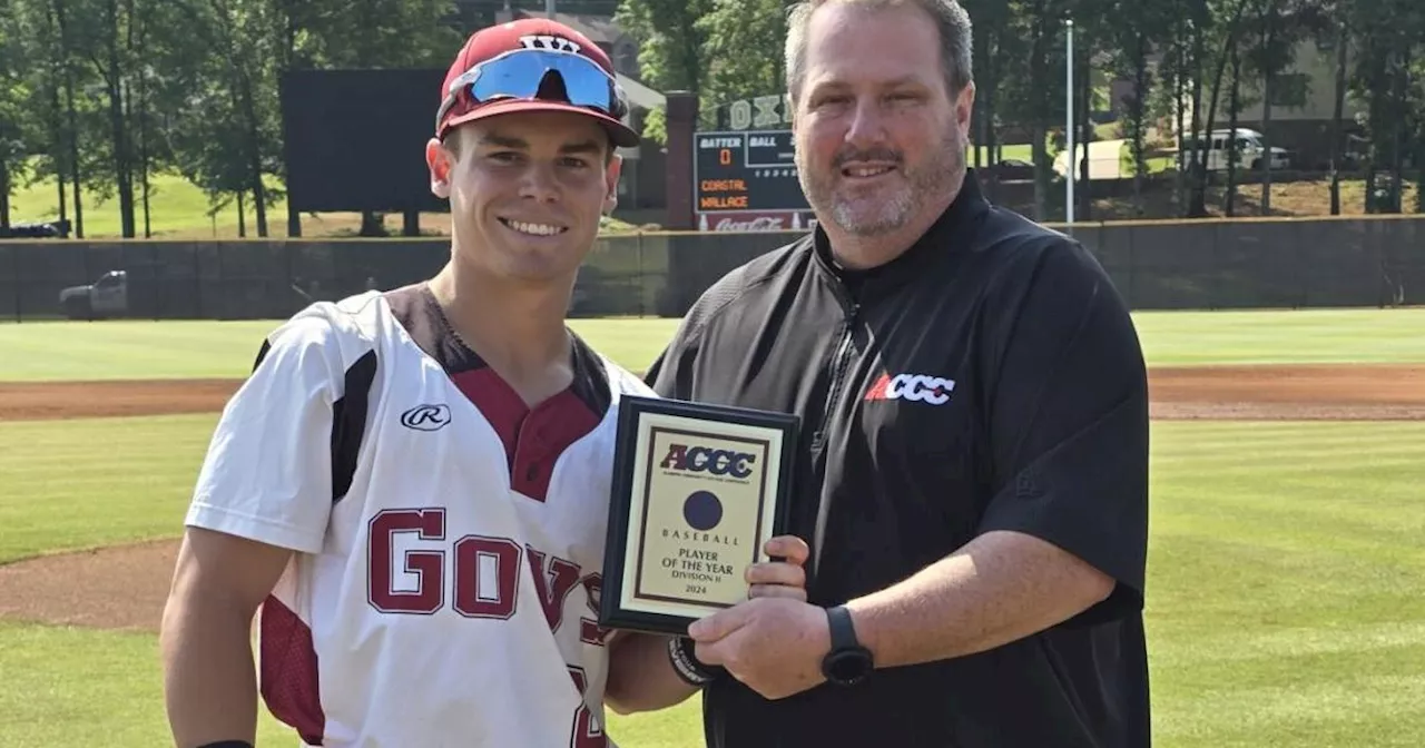 Wallace Govs baseball trio Eubanks, Jordan and Ihle earn top state awards