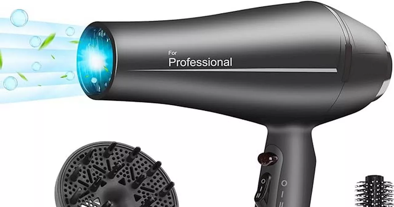 Amazon's 'salon quality' hairdryer now £30 for limited time