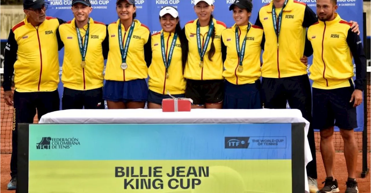 Colombia enfrentará a Francia en los playoffs de la Billie Jean King Cup de tenis