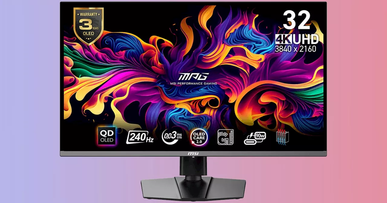 MSI MPG 321URX review: the best QD-OLED monitor for US buyers