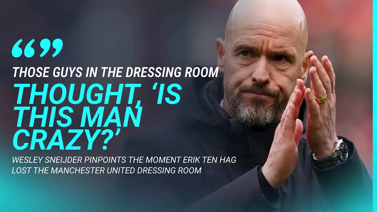 Ten Hag labelled ‘crazy’ as Man Utd boss ‘lost everyone’s respect’ in one moment