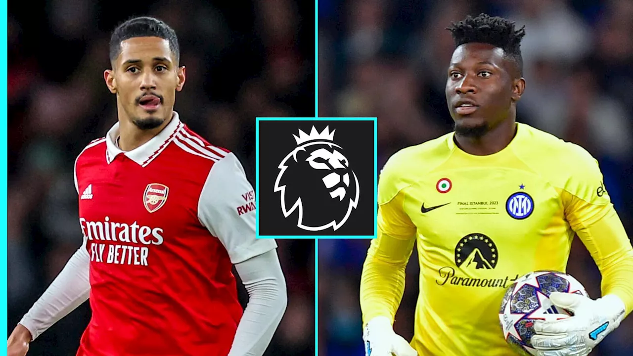 William Saliba in exclusive nine-man Premier League club with Andre Onana