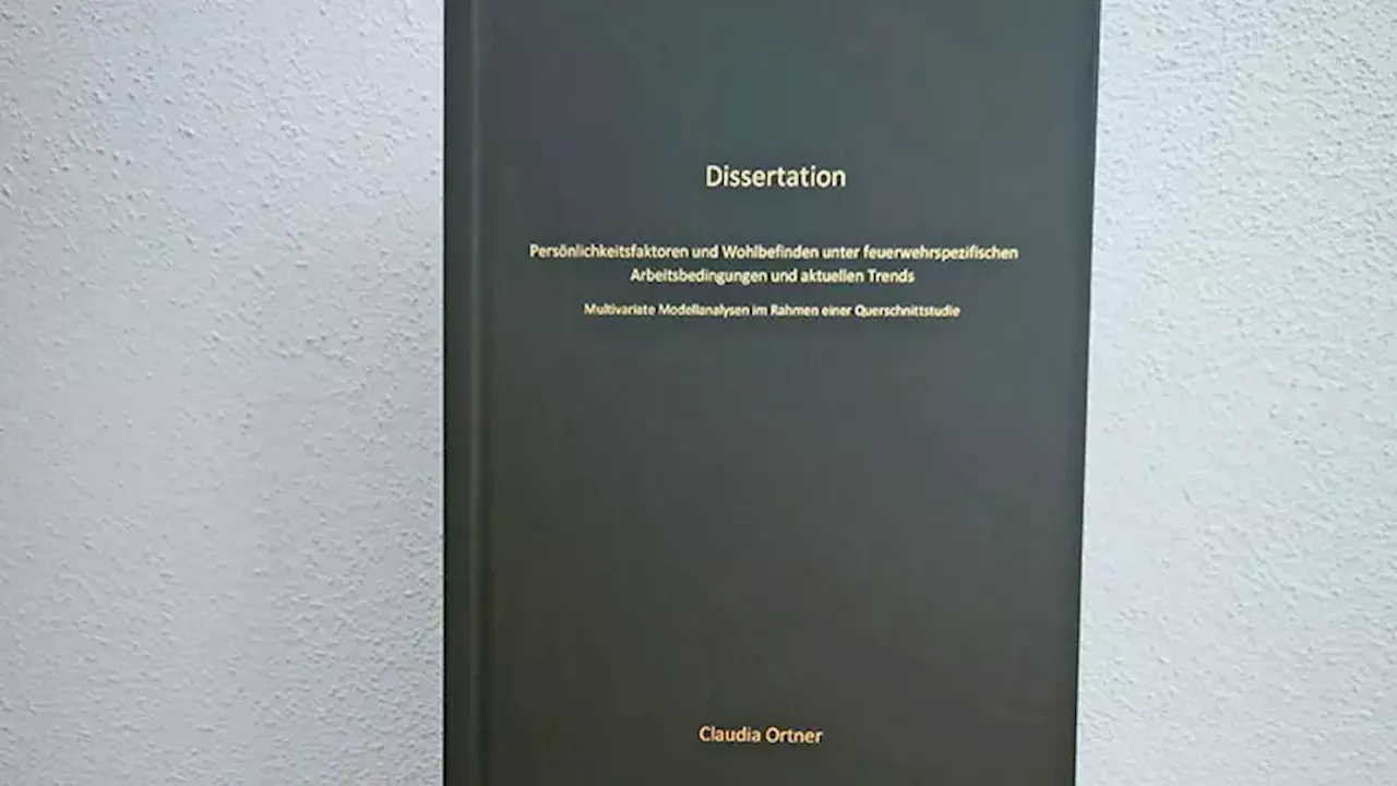 Dissertation / Ergebnis: Persönlichkeitsfaktoren und Wohlbefinden unter feuerwehrspezifischen Arbeitsbedingungen und aktuellen Trends