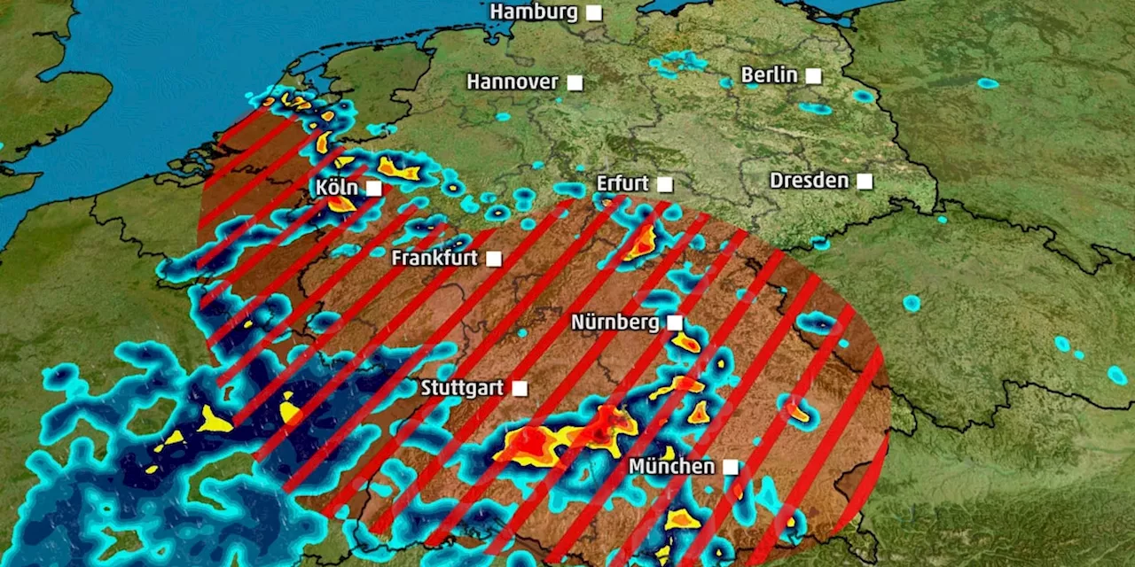 Unwetter in Deutschland: Hagel, Starkregen und Waldbrandgefahr