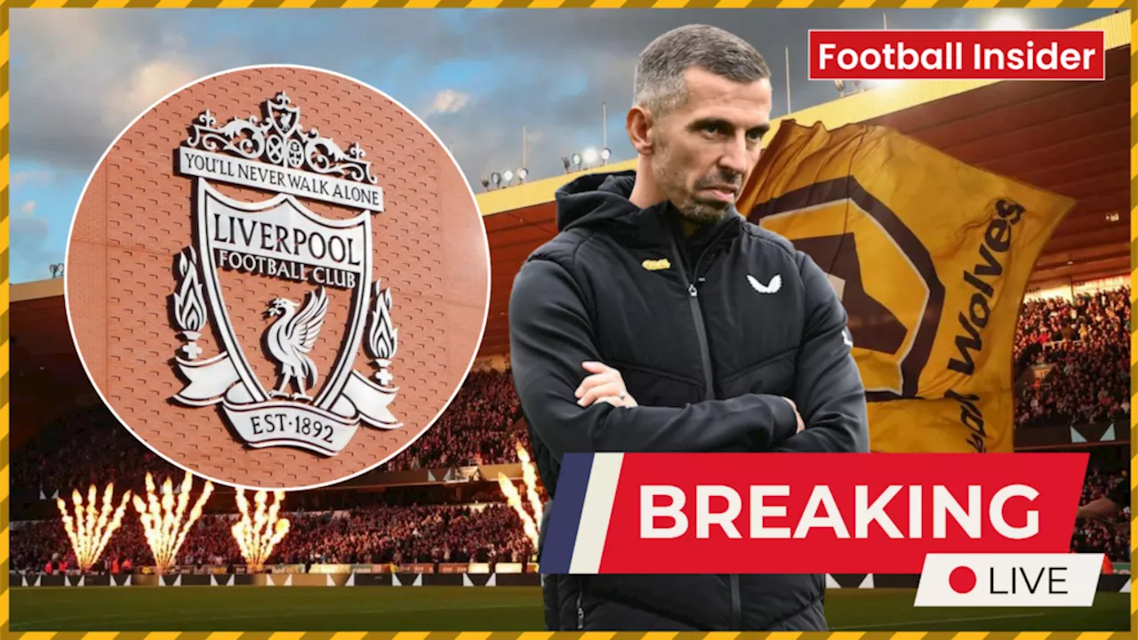 Wolves plot urgent Gary O’Neil talks after Liverpool update