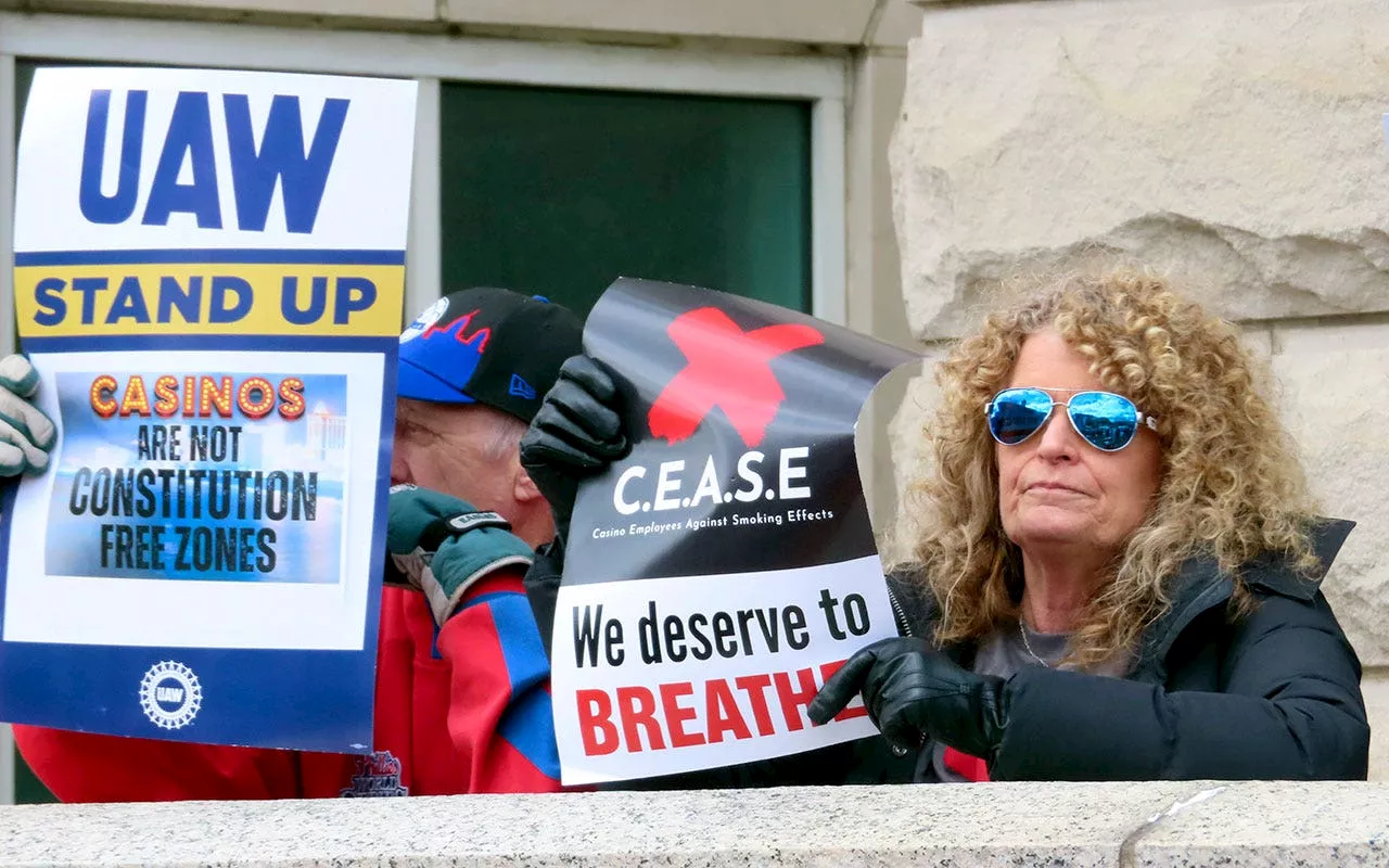 Atlantic City unions clash in court over anti-smoking lawsuit targeting casinos