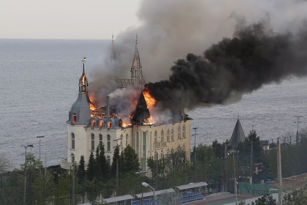 'Castelo do Harry Potter' é destruído em ataque russo na Ucrânia