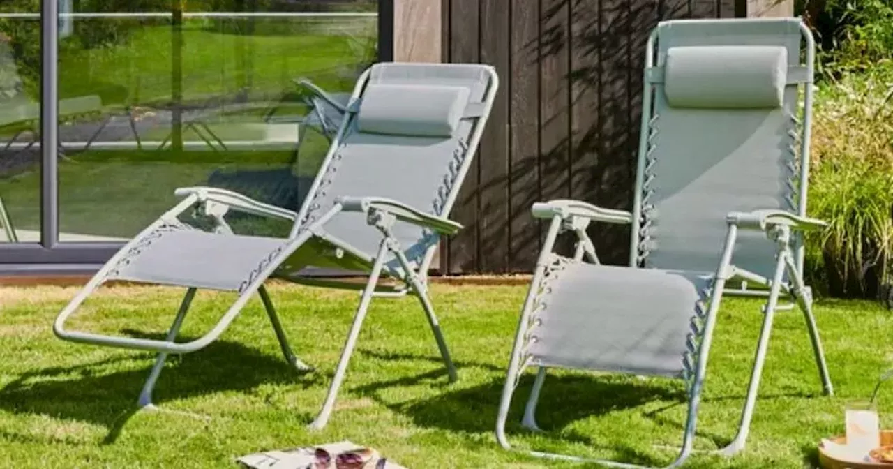 Dunelm's 'comfortable' sun loungers 'right for all ages' now £60