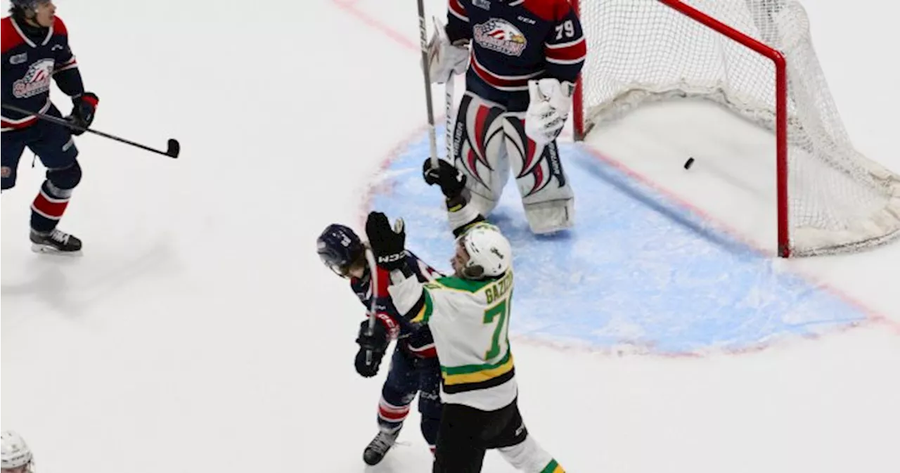 Home ice advantage holds between London Knights and Saginaw as Spirit win Game 3