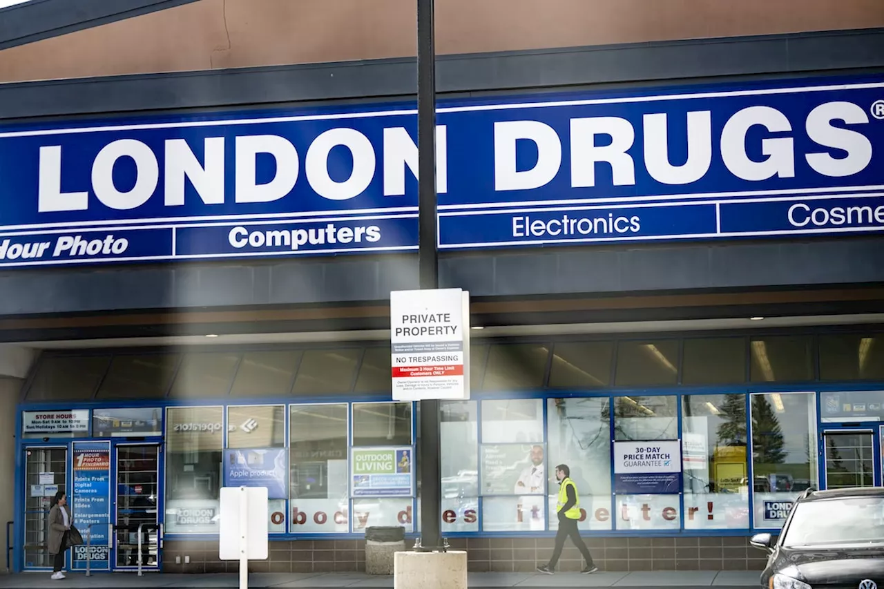 London Drugs investigating if personal data was breached in cyber incident that shut stores