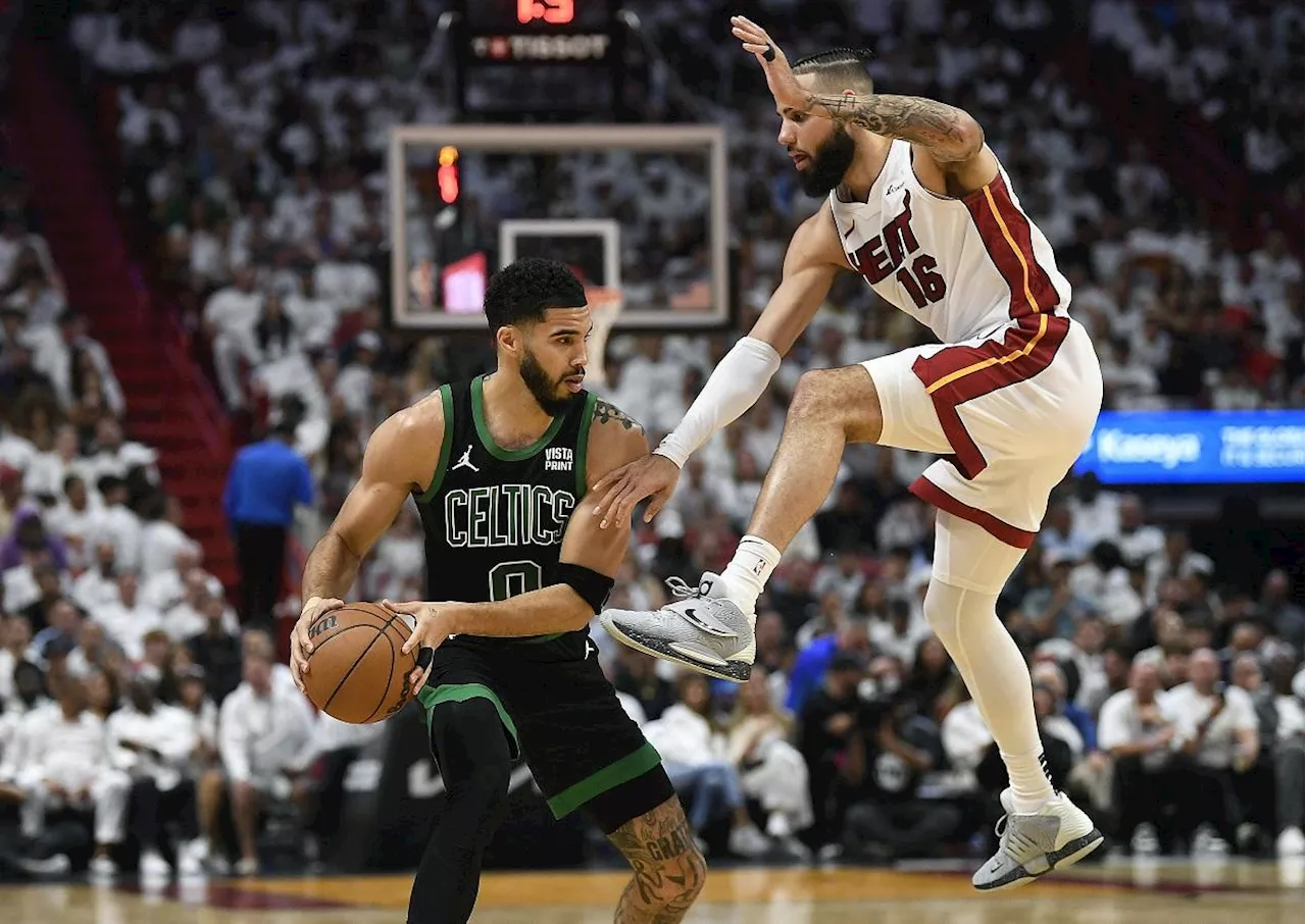 NBA: Derrick White's big night sends Celtics to 3-1 edge on Heat