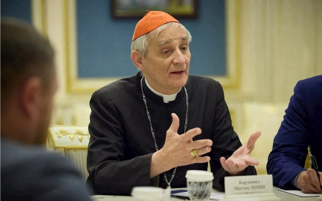 Ukrainian official discusses taken children with Vatican envoy