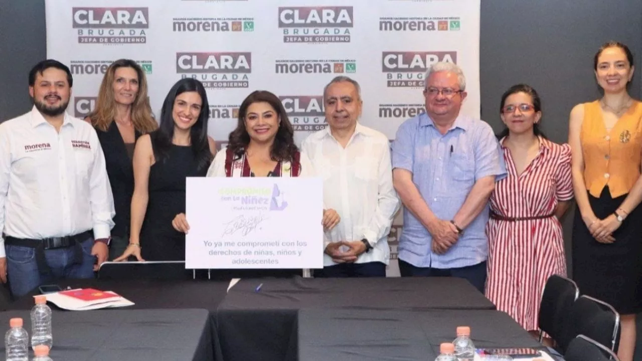 Queremos un nueva generación de niñas y niños con derechos: Clara Brugada