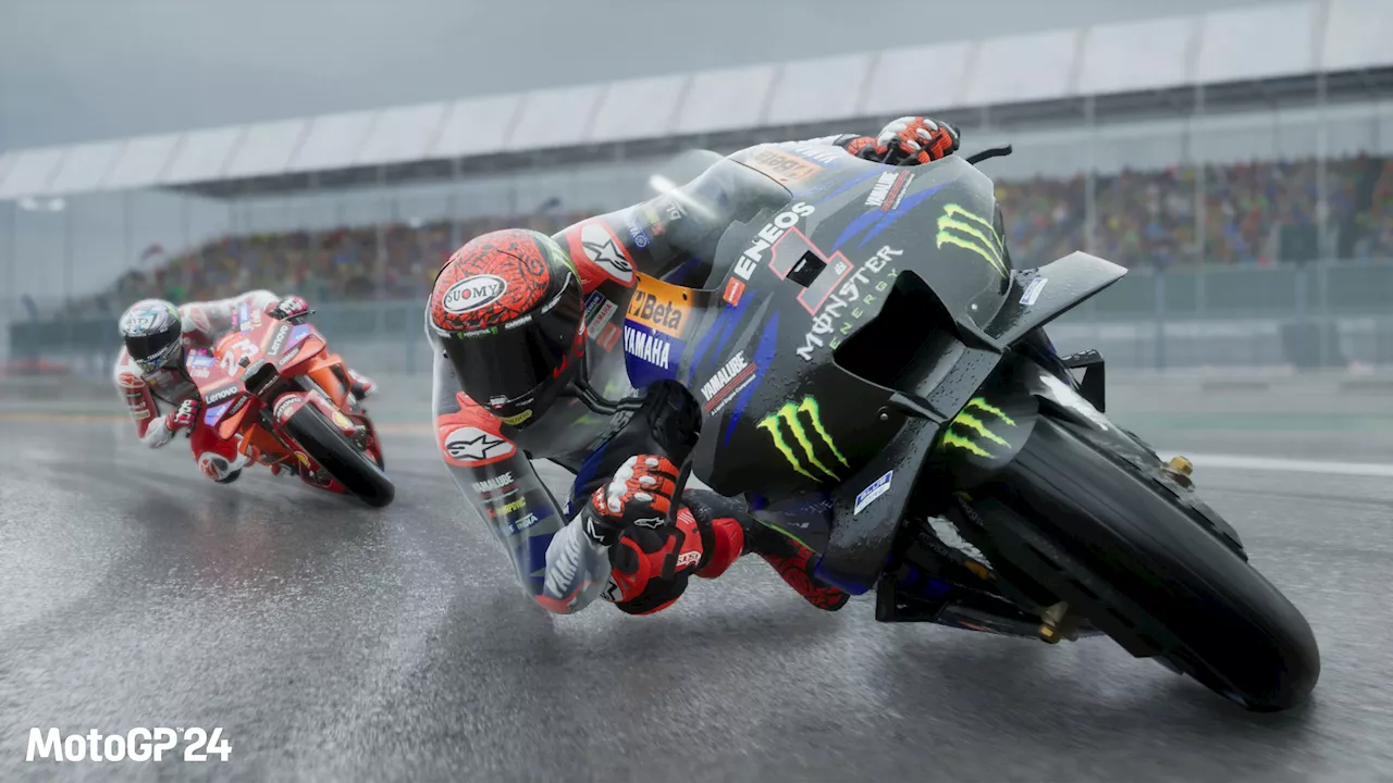 Beim neuen Game 'MotoGP 24' rauchen die Reifen wieder