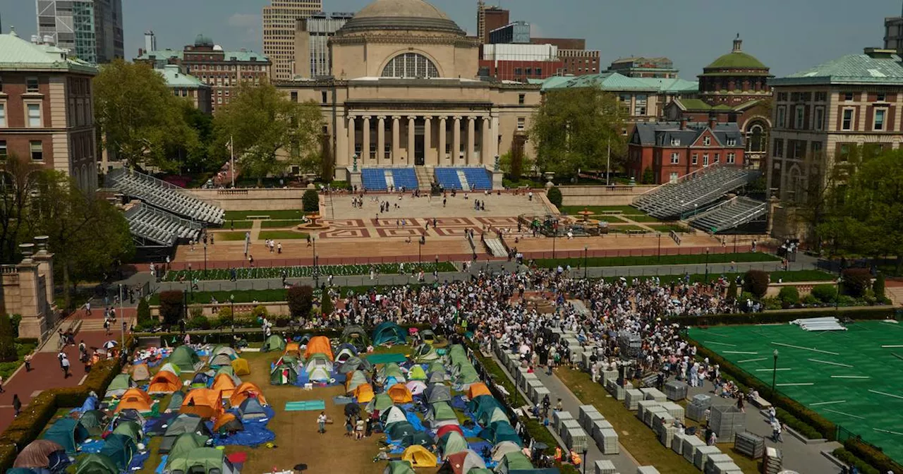 Columbia University begins suspending pro-Palestine protesters after ultimatum ignored