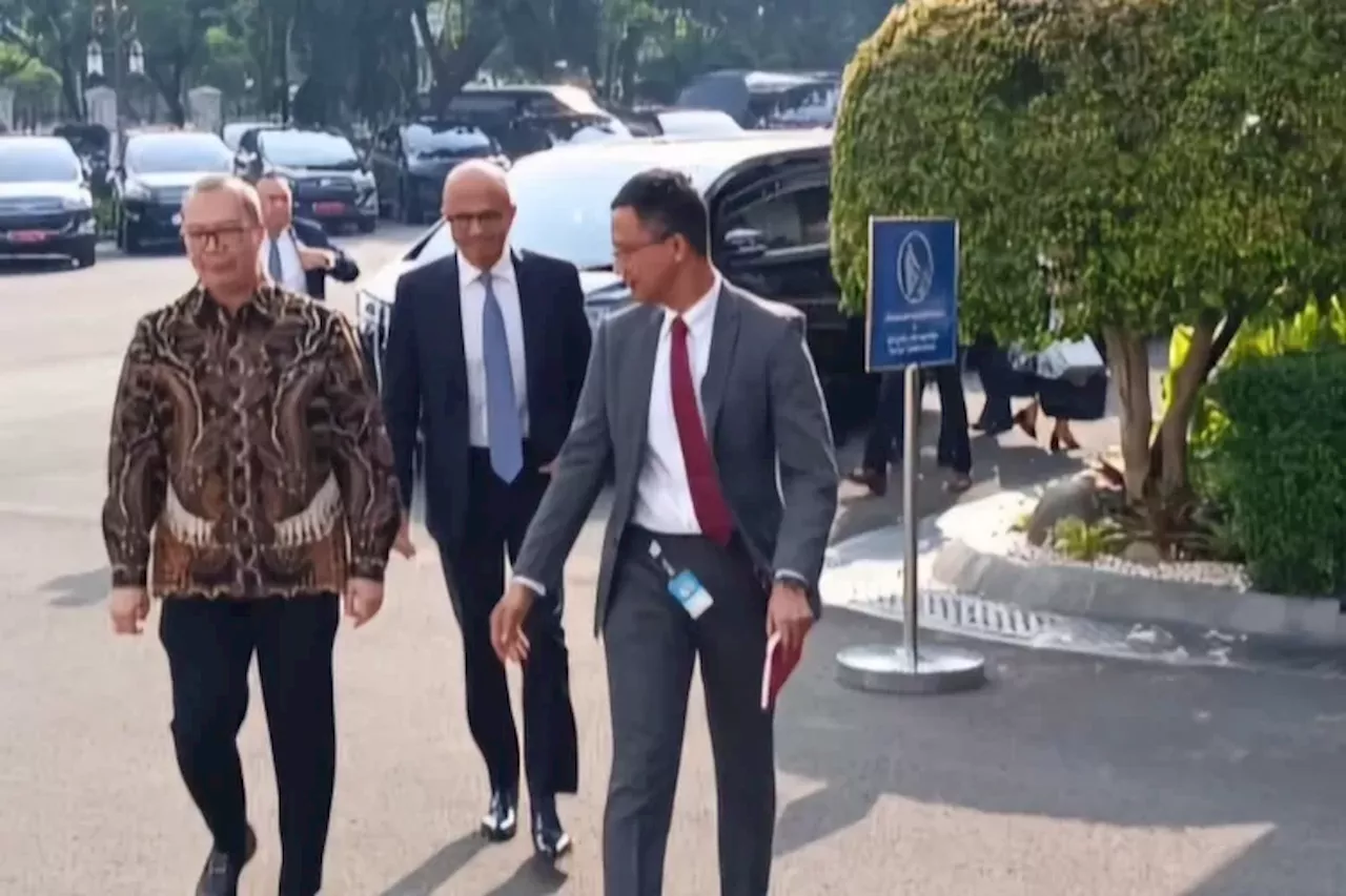 Menyusul Bos Apple, CEO Microsoft Temui Presiden Jokowi di Istana Negara